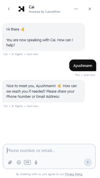 Cai Live Natural Multi-Modal Chat